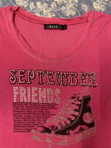 Pink Graphic Tee