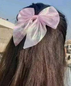 Iridescent Hair Bows - Set of 6