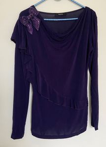 Madame Party Top With Bow