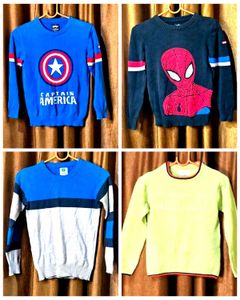 Combo Of 4 Sweater for 7 to 8 year boys