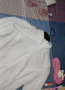 White Fleece Jacket ♡
