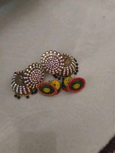 Earrings Jhumka Set