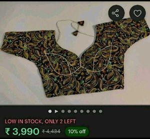 floral embroidery Blouse