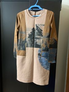 Scenic Print Dress