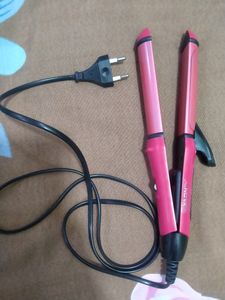Beauty NOVA 2 IN 1 HAIR STRAIGHTENER AND CURLER