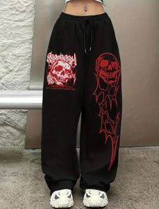Skull Graphic Sweatpants
