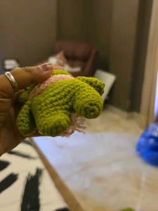 Crochet Bear Keychain