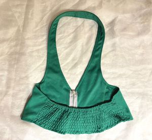 Beautiful Green Halter Top