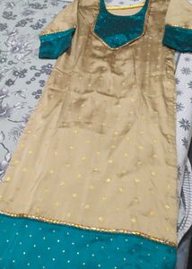 Lahnga With Long Kurti