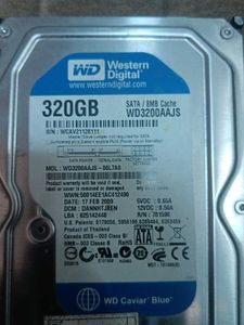 320gb Hard Disk From Western Digital