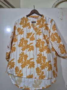 Floral Top For Women XL