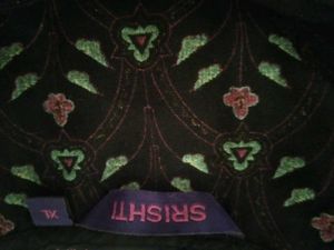 Black Sleeveless Ethnic Dress