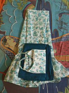 Floral co-ord set with shrug