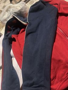 Aeropostale Red Zip-Up Jacket