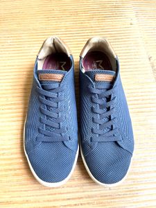 Mark Nason x Skechers Men’s Blue Knitted Sneakers