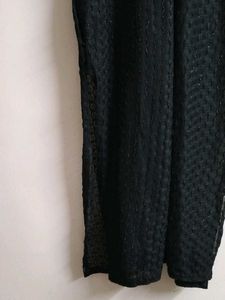 Elegant Black half sleeves kurta