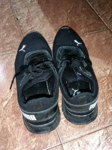 Puma Black Running Shoes