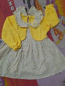 Cute Baby Dress with Bolero