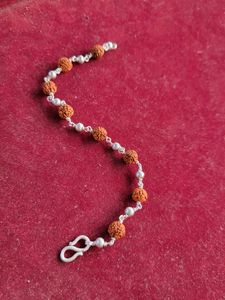 Silver Rudraksha Bracelet