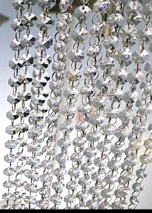 Pack of 2 Elegant Crystal Beaded Curtain Strings