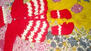 Crochet Kids New Outfit Handknit Set
