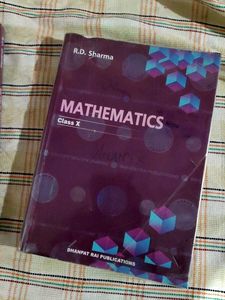 R.D. Sharma Class X Maths Book