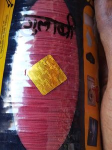 Mono Kite  Flying Spol  With Golden Chip Plastic M