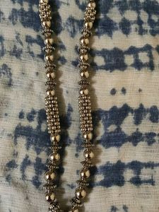 Necklace With Krishna Basuri Pendant