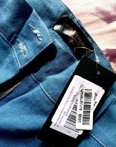 Blue Cargo Pants