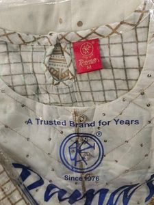 Elegant White Embroidered Anarkali Kurta Set