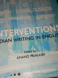 Indian Writing In English