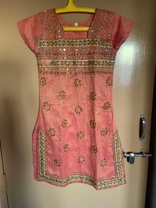 Partywear Readymade Chudidar Suit 3 Pcs Set