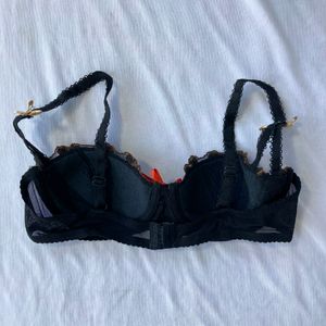 Embroidered Coquette Bra