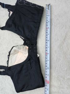 Pedded Black Bra 34, F Size
