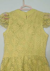 Cute Green Floral Dress