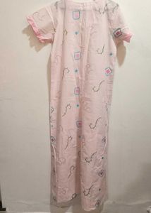 Light Pink Embroidered Nightgown