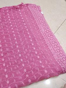 Lucknowi Chikankari Unstitched Salwar Suit