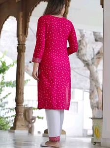 Elegant Pink Cotton Suit Set