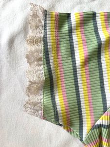 Ribbed Striped T-Shirt