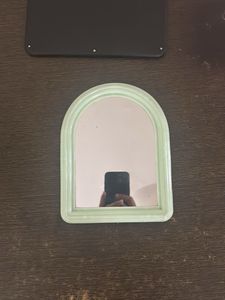 Mint Green Arch Mirror