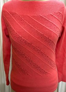 Coral Stone Work Sweater( Women&#39;s)