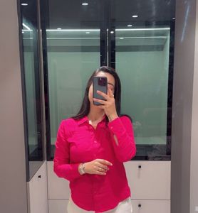 Pink Button-Down Shirt