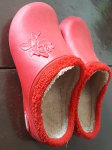 Red Winter Shoes