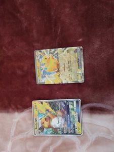 Pikachu Ex And Raichu Gx
