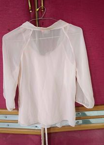 Elegant Sheer Blouse(Top)