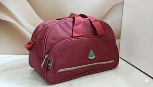 Maroon Travel Duffel Bag