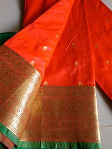 Beautiful Partwear Rich Pallu saree With Blouse Pi