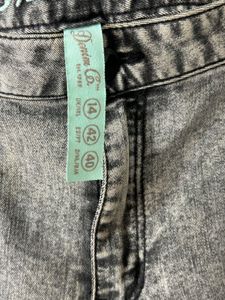 Grey Wash Denim Jeans