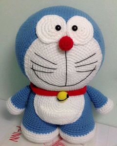 handmade crochet doremon