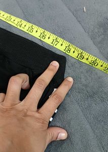 Queen Print Black Joggers..